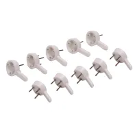 Practical 20PCS Plastic Hard Picture Frame Wall Hooks Photos Mirror Gadgets Hanging Hangers For Bathroom Drawing Room