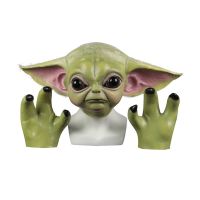 Disfraz De Baby Grogu De สตาร์วอร์ส,Mandalorian Yoda, Máscara De Cosplay, Casco, Fiesta De Halloween, Carnaval,ชุดว่ายน้ำบิกินี Accesorios