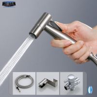 QSR STORE Handheld Bidet Sprayer Set For Toilet Hand Faucet Bathroom Shower Head Stainless Steel Material