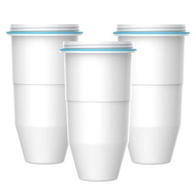 Water Filters Replacement for ZR-017 Pitcher Filters and Dispenser Filters Model No.:AQK-CF23B