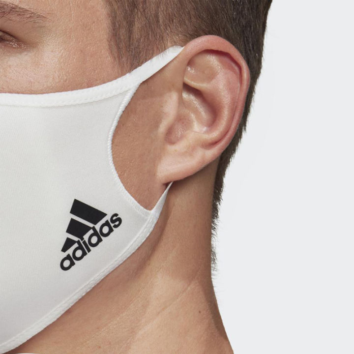 adidas-หน้ากากผ้า-3-ชิ้น-adidas-face-covers-m-l-3-pack-h34578-white-สินค้าลิขสิทธิ์แท้