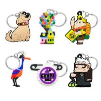 1PCS Rubber Key Chains New Cartoon Creative Keychain Cute Keys Accessories Dog Bird Mold Key Holder Anime fit Fans Souvenir