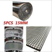 5pcs 15mm Thickened Car Sound Mat Proofing Deadener Heat Noise Insulation Deadening Mat Hood Closed Cell Foam 30x50cm