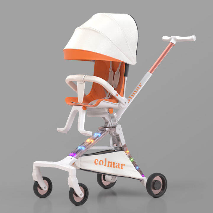 Foldable pram for clearance plane