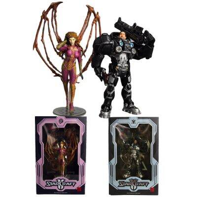【ผู้ขายซื่อสัตย์】ต้นฉบับ1/12เกม Zerg Queen Terran Sarah Louise Kerrogan MG Infantry James Raynor Star โมเดลพีวีซีงานฝีมือของเล่นตุ๊กตาขยับแขนขาได้