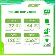 Thẻ nhớ Acer MicroSD Card MSC300 4K UHS