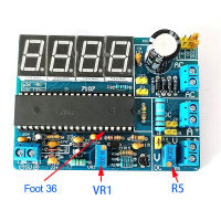 7107 DC 5โวลต์มัลติฟังก์ชั่ Acdc โวลต์มิเตอร์ DIY ชุด LED จอแสดงผลดิจิตอลแรงดันไฟฟ้าปัจจุบัน Tester แผงโมดูล