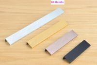 gold Aluminum alloy Hidden Handle Tatami Handles Rotating Platform Invisible Handle for Kitchen Cabinet Drawer Door Hardware