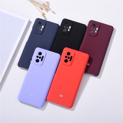 「Enjoy electronic」 For Xiaomi Redmi Note 10 Pro/10 Pro Max Liquid Silicone Case Cover Soft Back Protective Mobile Phone Shell For Note10 Pro