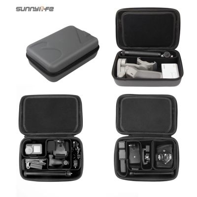 Sunnylife Portable DIY Protective Storage Bag Carrying Case for POCKET 2 /OM 4 /OSMO MOBILE 3 /GoPro 10 9 8 Gopro MAX Osmo