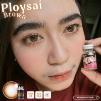 ร้านเลนส์สวยคอนแทคWink รุ่น Polysai /สีฺBrown มีค่าสายตาและปกติ  นำเข้าจากเกาหลี มี อย.ไทยของแท้100%(แฟชั่นสุดHit ขายดี)