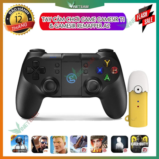 Tay cầm game không dây gamesir t1 gamesir t1s gamesir remapper a2 cho pc