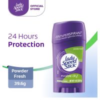 Lady Speed Stick Antiperspirant Deodorant, Invisible, Dry Powder Fresh - 1.4oz 39.6กรัม