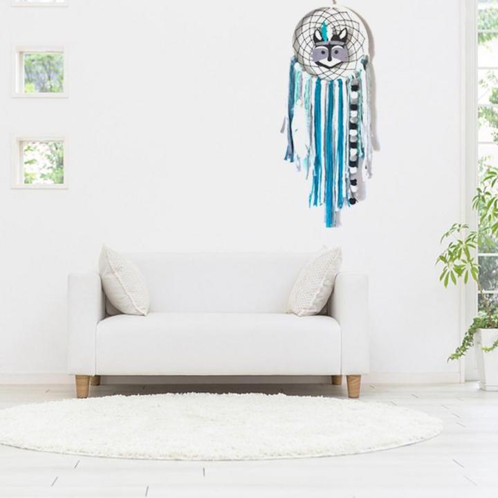 สไตล์-ins-อินเดีย-chiefs-dream-catcher-ห้องเด็ก-wind-chimes-จี้-home-decor-mascot-แขวนเครื่องประดับวันหยุด-gift