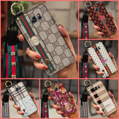 cartoon waterproof Phone Case For Samsung Galaxy Note5/SM-N9200 Simple Wrist Strap Small daisies Original New Arrival