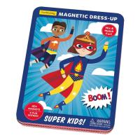 ชุดกล่องแม่เหล็กแบบพกพา ลายแต่งตัวฮีโร่ตัวน้อย (Super Kids! Magnetic Dress-up)