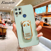 Kanavi เคสโทรศัพท์แฟชั่นสำหรับ Realme C15 C25 C12 C25Y C17 C11 C20 C2021 C21 C21Y ชุบด้วยไฟฟ้าเคสโทรศัพท์ซิลิโคนนิ่มกันกระแทก