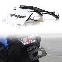 License Plate Holder LED Light Fit For Suzuki GSX-S1000 GT 2022 2023 Motorcycle Fender Eliminator Number Plate Bracket