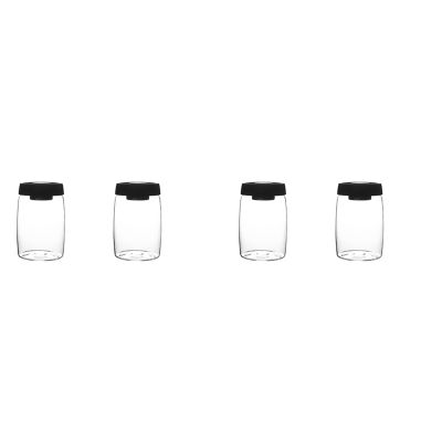 Coffee Bean Storage Container Glass Vacuum Jar Sealed Nordic Kitchen Storage Snack Tea Milk Powder Container Storage