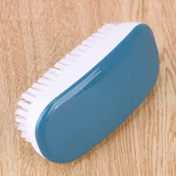 2024 Soft Bristle Laundry Scrub Brush For Cleaning Household Small Shoes  Clothes Brush Multifunctional Cleaning Board Brush With Hanging (blue)