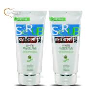 Smooth e white baby face scrub สมูทอี ไวท์ เบบี้ เฟซ สครับ 120กรัม (2หลอด)