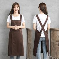 Chef Apron with Front Pockets Japanese Style Apron Unisex Bib Kitchen Apron Perfect for DIY Project Crafting Cooking Baking BBQ