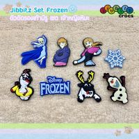 Jibbitz Set Frozen ❄️☃️ตัวติดรองเท้ามีรู เซต เจ้าหญิงหิมะ⛄️