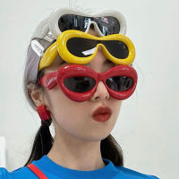 New Multi-Color Bubble Funny Sun Glasses European And American Ins Halloween Fun Glasses Internet Celebrity Catwalk Sun Glasses