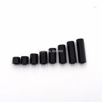 50PCS/LOT Black Plastic Nylon M3 Hex Column Standoff Spacer Screw Stand-off M3 Hex Screw Female M3x5/6/8/10/12/15/18/20mm