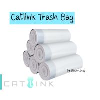 ✷ถุงใส่อึส้วมแมวCatlink มีหูรูด ม้วนละ 20ใบ ใช้กับ MEET2 , PETKIT ได้ ถุงขยะใส่ขี้แมว พร้อมส่งจากไทย ถุงใหญ่ หนา คุณภาพดี❇