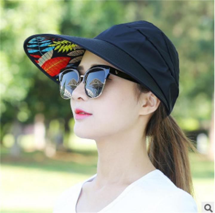 hot-travel-sun-hat-outdoor-foldable-sun-hat-for-women-casual-outdoor-cap-beach-hat-ultraviolet-proof-sun-shade-beach-hat-accessory