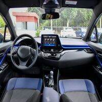 Untuk Toyota CHR C-HR 18-19 ABS Pegan Pintu Tengah แผงเกียร์ Dasbor AC Penutup Outlet ระบายอากาศภายในรถ