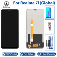 6.5 "AAA +++ LCD คุณภาพสูงสำหรับ Oppo Realme 7i Global Helio G85จอแสดงผล LCD Touch Screen Digitizer Assembly Replacement 100% ทดสอบดีไม่มี Dead Pixel ฟรีเครื่องมือ + กระจกนิรภัย