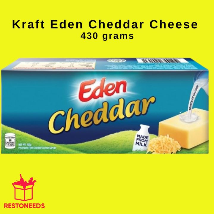 Kraft Eden Cheddar Cheese 430 Grams | Lazada PH