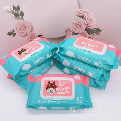 ทิชชู่เปียก กระดาษเปียก Baby Wipes สูตรบริสุทธิ์ ผ้านุ่มไม่บาดผิว