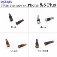 Jcd คุณภาพสูง Torx สกรูดาว5จุด Pentacle Dock ด้านล่างขั้วต่อสกรูสำหรับ Iphone 8 8 Plus 8 P 8 Plus