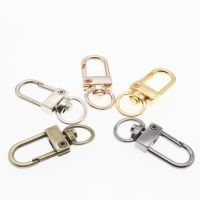 【CW】 10Pcs Rotating Dog Buckle Metal Clasps Hooks Jewelry Making Chain Accessories 12x33mm