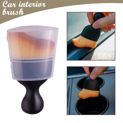 Car Interior Cleaning Soft Brush Dashboard Air Outlet Dust Removal Detailing Auto Office Maintenance Clean Gap Tools Home R8B5