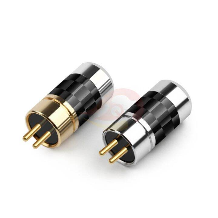 ๑-0-78mm-2-pins-earphone-male-plug-for-jh-audio-jh16-pro-jh11-w4r-hifi-jack-headphone-adapter-diy-aux-solder-wire-connectors