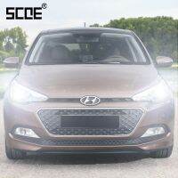 สำหรับฮุนไดคูเป้ Elantra Grandeur I20 I800 I40 I30 2ชิ้นลำแสงต่ำอัตโนมัติสีขาวอบอุ่นไฟหน้ารถยนต์หลอดไฟฮาโลเจน