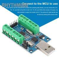 Rhythm000 โมดูลการสื่อสาร ADC อินเตอร์เฟซ USB 10 ช่องสัญญาณ 12 บิท AD สุ่มตัวอย่างข้อมูล STM32 UART