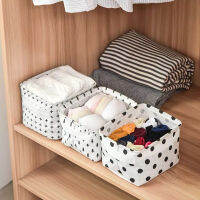 Foldable Cotton Linen Desktop Storage Basket Sundries Storage Box with Handle Linen Desk Makeup Organizer