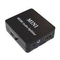 มินิ Hdmi ตัวแยกสัญญาณเสียง Hdmi เป็น Hdmi หูฟังแกนรวมSPDIF 2ch/5,1ch ตัวแยกสัญญาณเสียงแปลงเครื่องแยกสัญญาณเสียงพร้อมสาย Usb