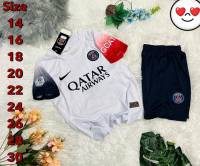 【Quality 100%】 ชุดกีฬาเด็ก เสื้อบอลเด็ก ได้เสื้อ+กางเกง  (COD) FB13