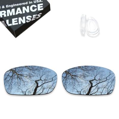 เลนส์อะไหล่ทดแทนโพลาไรซ์ Millersap + แผ่นแปะจมูกสำหรับแว่นตากันแดด OO4082 Oakley Tincan-หลายตัวเลือก