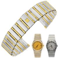 ♔ Watch Accessories Strap Professional FOR Omega Constellation Series watch Band Solid Steel Bracelet Men amp;Women 22x14mm 16x11mm