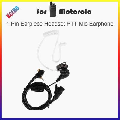 หูฟังมีไมค์หูฟังชุดหูฟัง PTT 1ขาสำหรับโมโตโรล่า MTH800วิทยุ MTH850