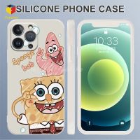 สำหรับ Huawei Y7 Pro 2019การ์ตูนน่ารัก SpongeBob ซิลิโคนนิ่มเคสป้องกันโทรศัพท์ตกปกหลัง