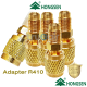 hongsen หัวต่อ น้ำยา R22 / R134A แปลงหัวเกจน้ำยาเป็น R32/R410A วัสดุทองเหลืองเกรดคุณภาพ ใช้สวมแปลงขนาด 5/16’’ (จำนวน5ชิ้น)