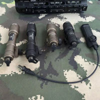 Tactical M300 M600 Flashlight SCOUT LIGHT With Dual Function Tape Switch Version for Weapon Light 20mm Rail